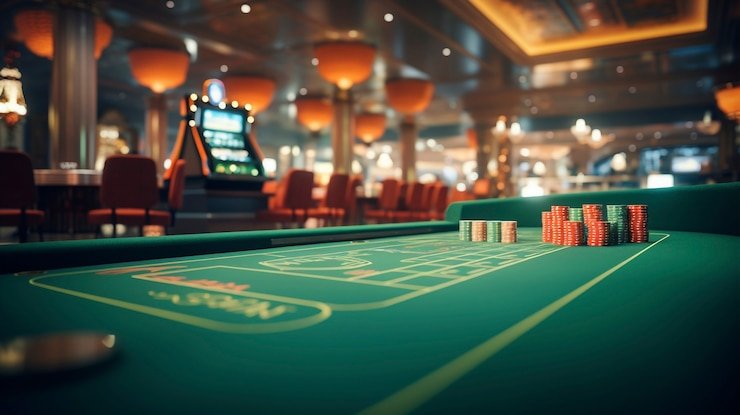 Tampilan dashboard multi-kategori dengan sepak bola, kasino, dan slot